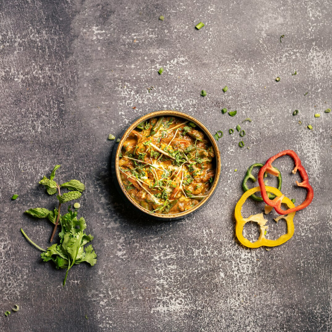thai green curry bowl